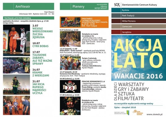 Lato w SCK - program