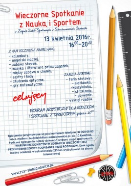 Plakat  imprezy