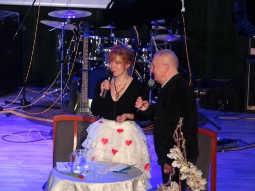 Prowadzący koncert: Agnieszka Imiołczyk-Galus i Lucjan Czerny