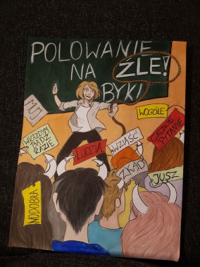 Rysunek: polowanie na "byki"
