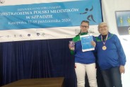 Antonina Halemba ze swoją trenerką Krystyną Rachel - Świrską.