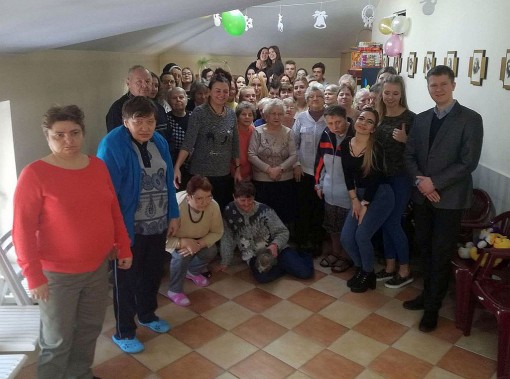 Wolontariusze i podopieczni DPD