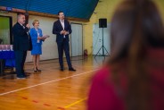 Nagrodzeni przez prezydenta miasta uczniowie siemianowickich szkół.