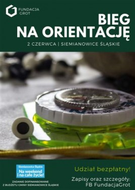 bieg na orientację - plakat