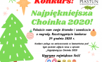 Konkurs na "Najpiękniejszą choinkę 2020"