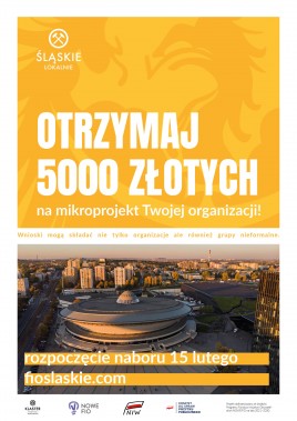 Plakat informacyjny projektu