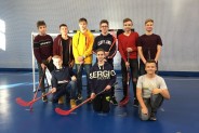 Reprezentacja Zesołu Szkół Sportowych w unihokeju - chłopcy