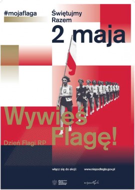 Plakat z okazji Dnia Flagi