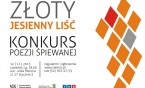 Konkurs poezji śpiewanej „Złoty jesienny liść”
