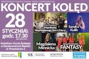 Koncert kolęd - plakat