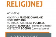 Koncert piosenki religijnej w Parku Tradycji