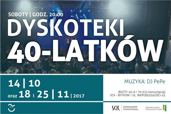 Dyskoteki 40-latków - plakat