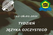 Plakat Tygodnia Języka Ojczystego