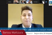 Radny Bartosz Wańczura