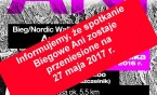 Spotkanie Biegowe ANI przełożone !