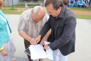 Podpisy protokołu odbioru