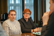 Delegacja nauczycieli i uczniów Zespołu Szkół Sportowych z Bytkowa gościła u prezydenta miasta…