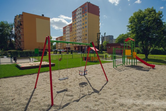 Odnowiony plac zabaw przy ul. Jagiełły