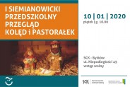 Przegląd kolęd i pastorałek - plakat