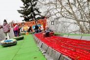 Od dzisiaj (11.02) można korzystać z atrakcji na siemianowickim Rynku Miejskim.