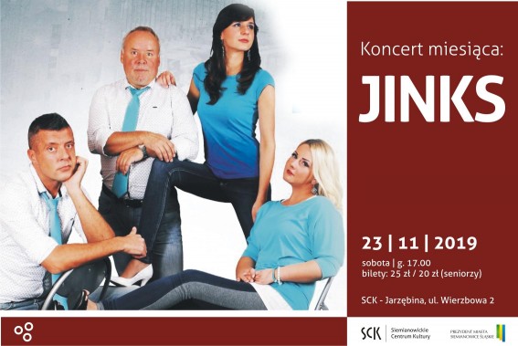 Zespół JINKS - plakat