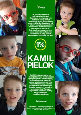 Plakat z Kamilem Pielokiem