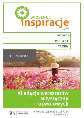 Wiosenne Inspiracje - plakat