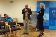 W trakcie promocji książki