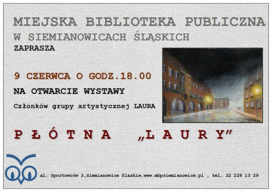 Płótna LAURY - plakat