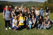 Grupa Matejkowiczów w plenerze