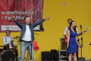 Damian Holecki z zespołem rozkołysali Amfiteatr Miejski w siemianowickim parku.
