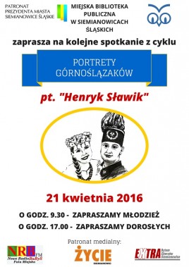 Portrety Górnoślązaków - plakat