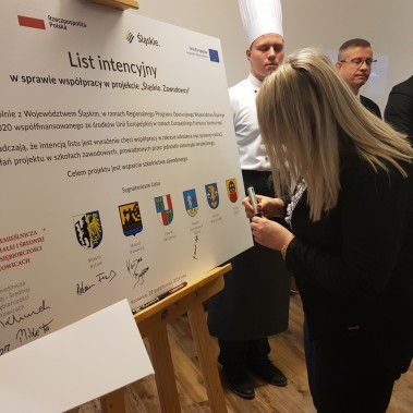 Inauguruja projektu pn. "Śląskie. Zawodowcy".