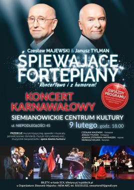Śpiewające fortepiany - plakat