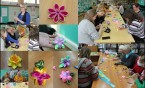Warsztaty Kanzashi w Bibliotece