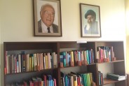Nowo powstały gabinet ze zbiorami Antoniego Halora i Stanisława Sakiela