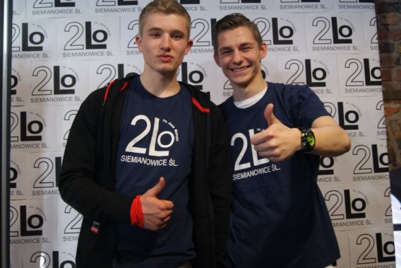 Licealiści zachęcają młodszych kolegów do podjęcia nauki w ich szkole