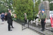 II Zastępca Prezydenta Siemianowic Śląskich i Przewodniczący Rady Miasta składają hołd obrońcom…