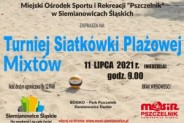 Turniej Siatkówki Plażowej Mixtów - plakat