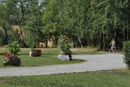 Ścieżki pieszo-rowerowe na "Rzęsie". Siemianowice Ślaskie.