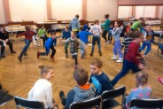 Dzień pierwszy - zajęcia ruchowe w budynku