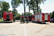 Akcja siemianowickich strażaków na Rzęsie.