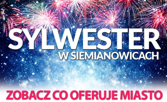 Sylwester w mieście - baner reklamowy
