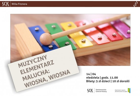 Muzyczny Elementarz Malucha - plakat