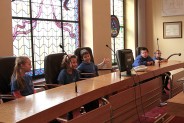 Uczniowie SP 3 zwiedzali dzisiaj ratusz 5
