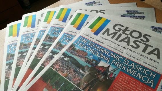Dzisiaj (14.06) i jutro Głos Miasta - siemianowicka gazeta samorządowa będzie kolportowana do…