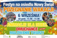 Pożegnanie Wakacji na Nowym Świecie - plakat