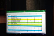 Tabela przedstawiająca efekt pracy zespołów