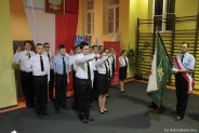 Uroczyste ślubowanie kadetów z I LO im. Jana Śniadeckiego w Siemianowicach Śląskich.