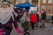 Na siemianowickim Rynku Miejskim pojawił się Święty Mikołaj.